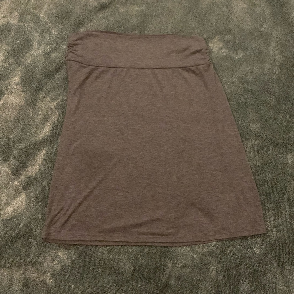 Gray Mini skirt